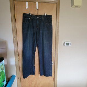 Old Navy Famous Jeans 38 34(41 33) Loose Ample Fit Dark Blue Jeans